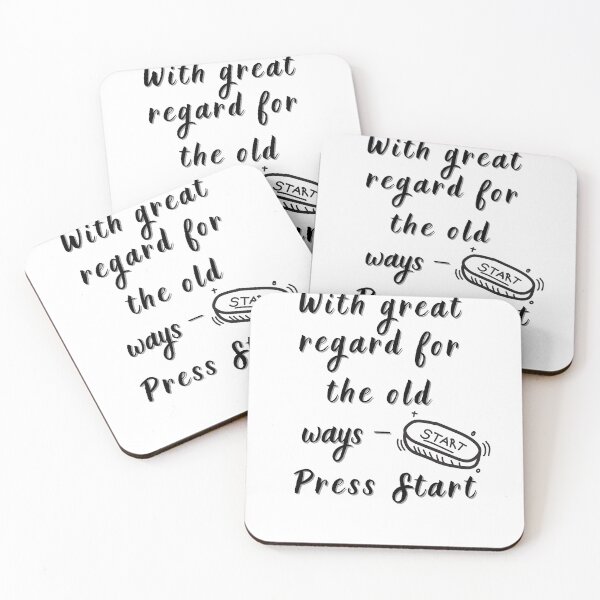 Item preview, Press Start — A Tribute to Retro Games, Code & Creative Roots designed and sold by Lunaria Arts.