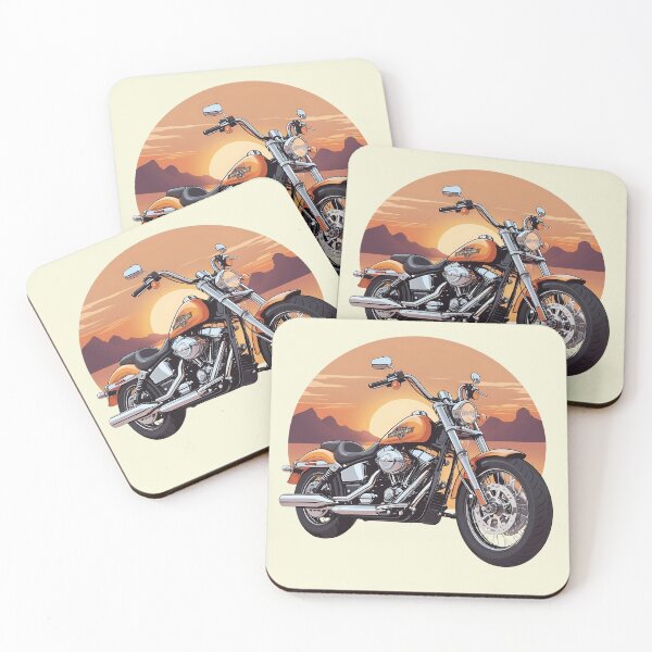 Artikelvorschau, Motorrad bei Sonnenuntergang entworfen und verkauft von Danh Style.
