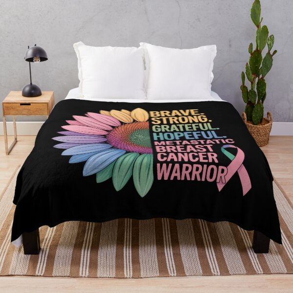 Item preview, Metastatic Breast Cancer Awareness Flower Support designed and sold by waazwee6.