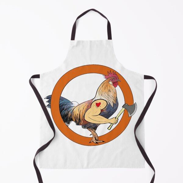 Item preview, Buff Chicken with Axe – Funny Strong Rooster Art designed and sold by MarcVan.