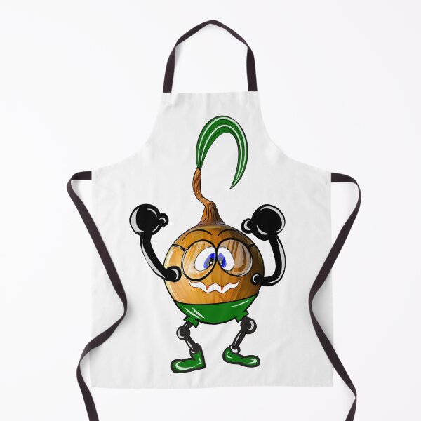 Item preview, Power Onion – Funny Strong Vegetable Cartoon designed and sold by MarcVan.
