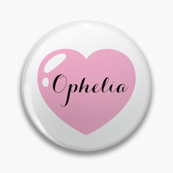 Item preview, Ophelia Name with pink Heart  designed and sold by Monika Howarth.