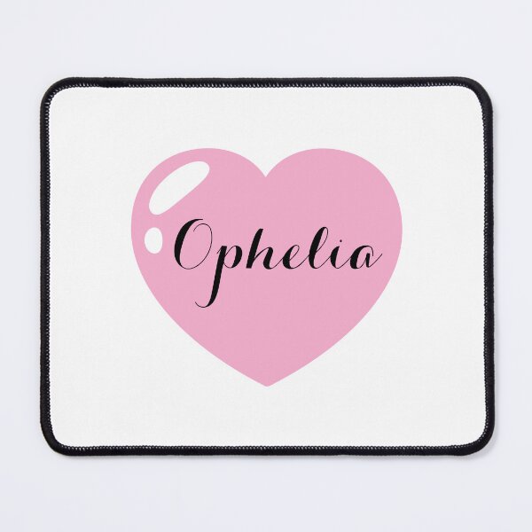 Item preview, Ophelia Name with pink Heart designed and sold by Monika Howarth.
