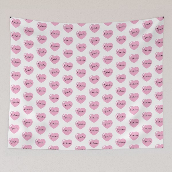 Item preview, Ophelia Name with pink Heart  designed and sold by Artbymonika.