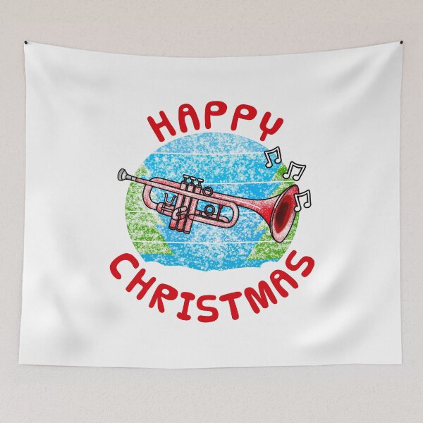 Item preview, Christmas Trumpet Trumpeter Brass Musician Xmas Music Teacher designed and sold by doodlerob.