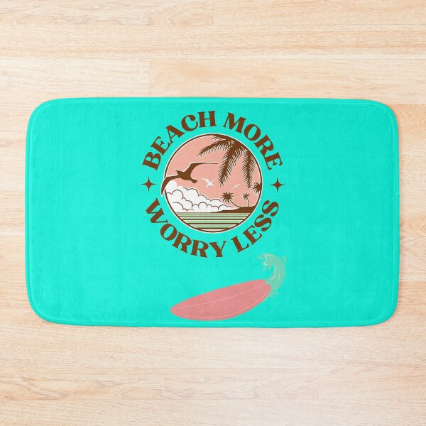 Item preview, Beach More, Worry Less designed and sold by beezzz4you.