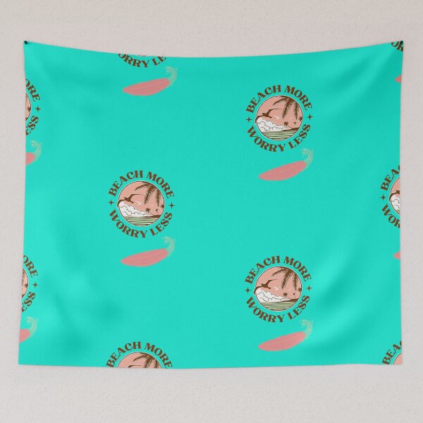 Item preview, Beach More, Worry Less designed and sold by beezzz4you.