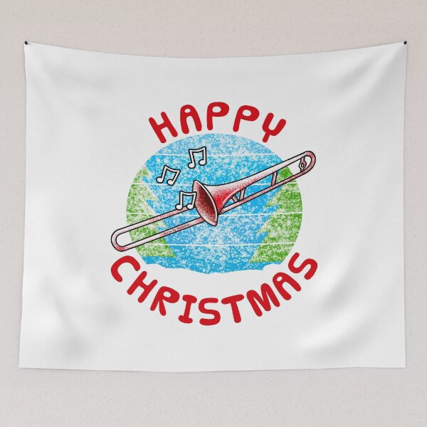 Item preview, Christmas Trombone Trombonist Brass Musician Xmas Music Teacher designed and sold by doodlerob.