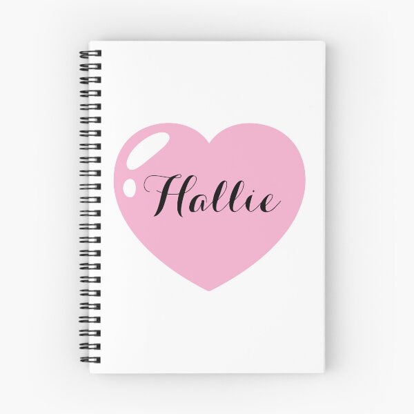 Item preview, Hallie Name with pink Heart  designed and sold by Monika Howarth.