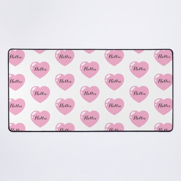 Item preview, Hallie Name with pink Heart designed and sold by Monika Howarth.