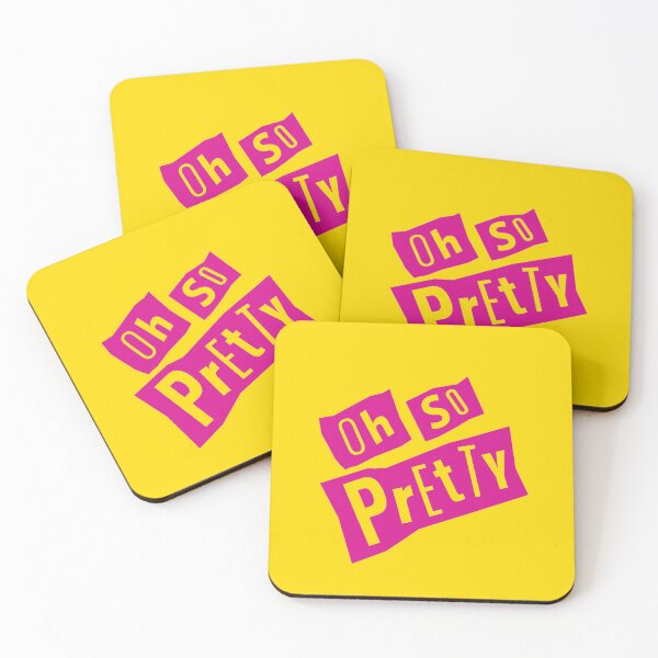 Artikelvorschau, Oh So Pretty – Auffälliges, Punk-inspiriertes Retro-Typografie-Design entworfen und verkauft von Rodney's Marketplace.