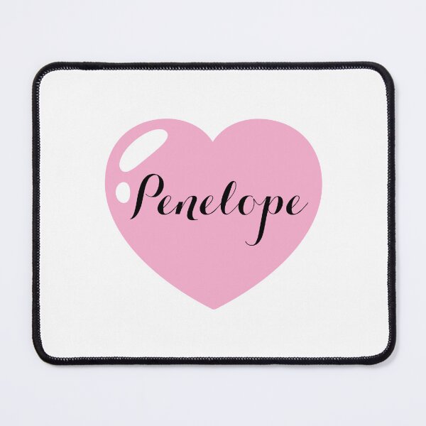 Item preview, Penelope Name with pink Heart designed and sold by Monika Howarth.