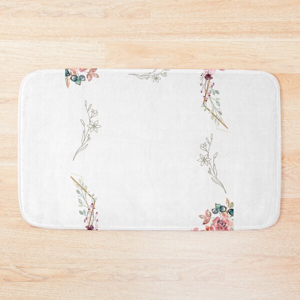 Item preview, Blooming Border in Pink designed and sold by Levision.