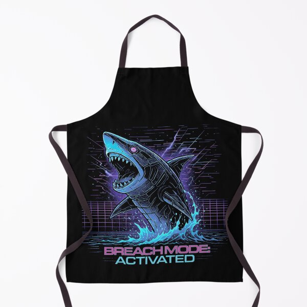 Item preview, Cyber Shark designed and sold by GhoulishGraphX.