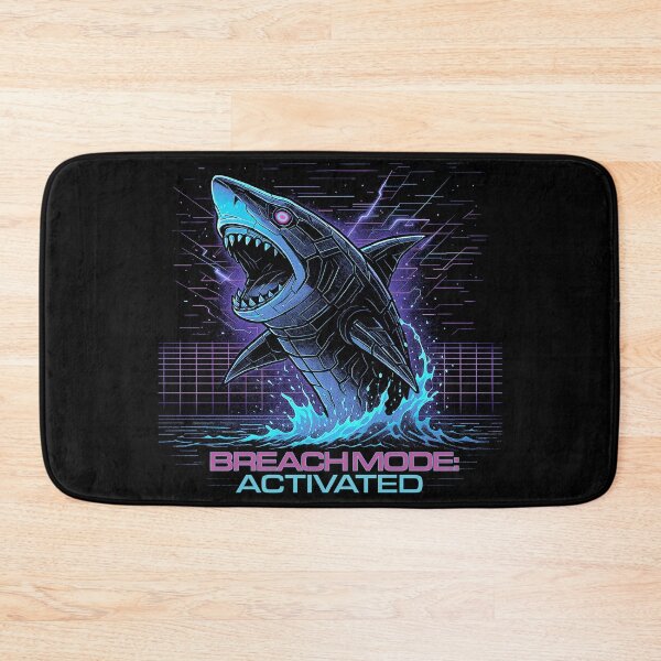 Aperçu de l'œuvre Cyber Requin créée et vendue par GhoulishGraphX.