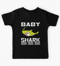 Camiseta para niños Camiseta linda bebé tiburón Doo Doo Doo The Shark Family Apparel