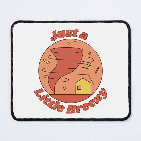 Item preview, Just a Little Breezy Kansas Tornado Design – PrairiePulseCo designed and sold by PrairiePulseCo.