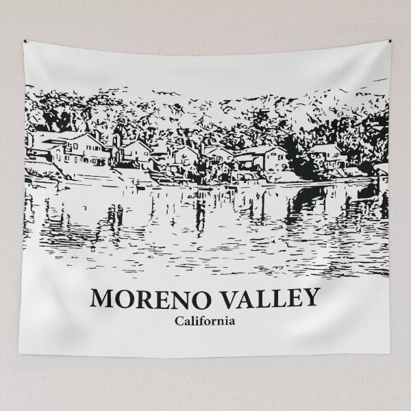 Item preview, Moreno Valley - California designed and sold by Lakeric Cityscapes.