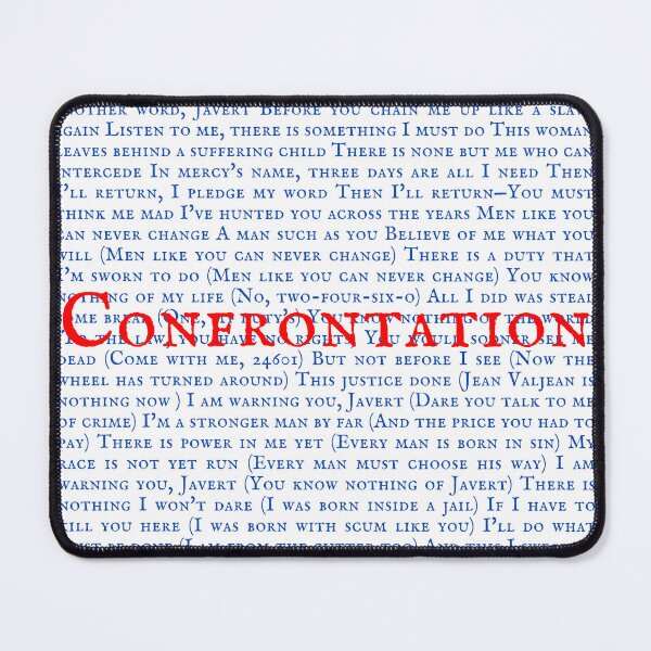Item preview, Les Miserable Lyrics designed and sold by broadwaygirl142.