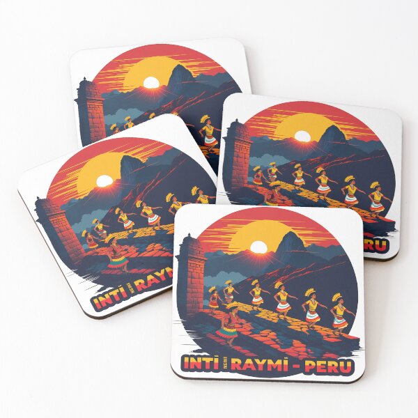 Item preview, Inti Raymi – Retro Peru Festival Vector Art | Inca Sun Celebration in Cusco designed and sold by LoliDesignShop.