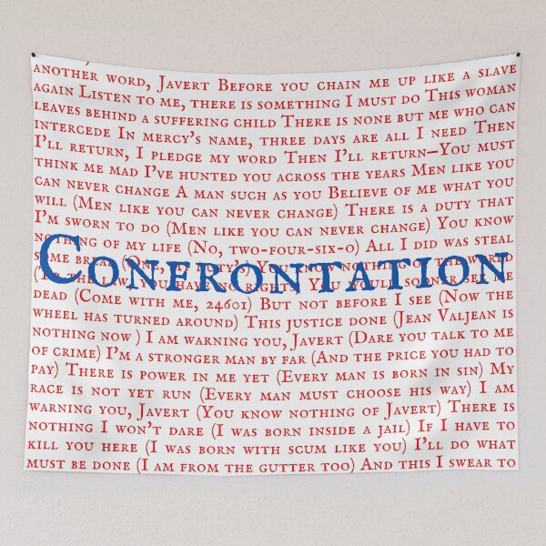 Item preview, Les Miserable Lyrics designed and sold by broadwaygirl142.