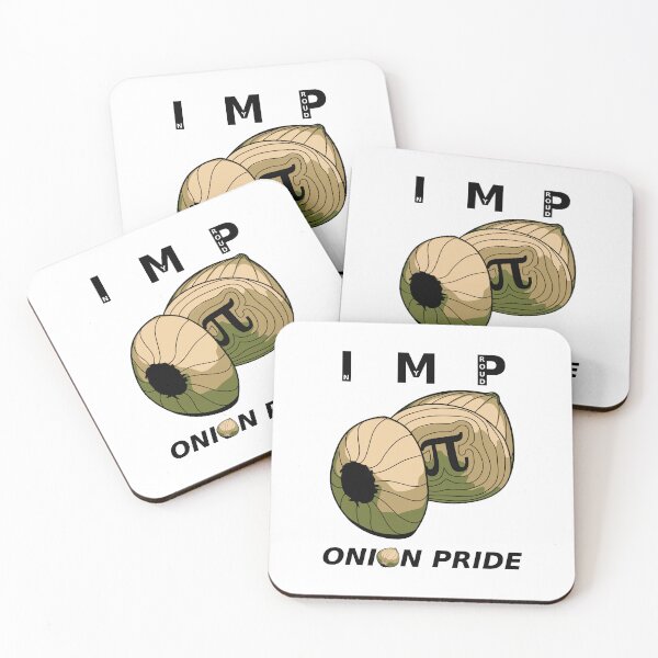 Item preview, In My Proud Opinion – Onion Pi Rebus Design designed and sold by jatebo.