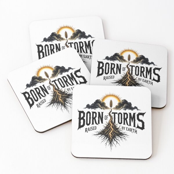 Item preview, Born of Storms, Raised by Earth designed and sold by KLERIKSTORE.