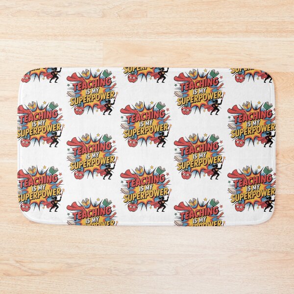 Item preview, Teaching is My Superpower designed and sold by OB-Store.