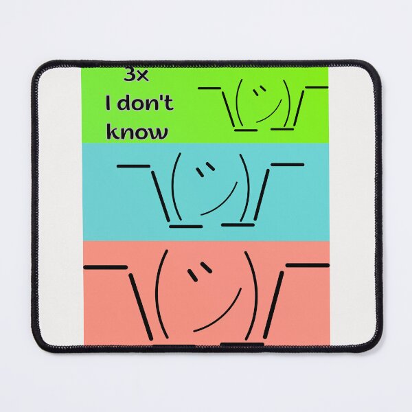 Item preview, 3 x I Don't Know -  Freedom of Choice designed and sold by Urania1.