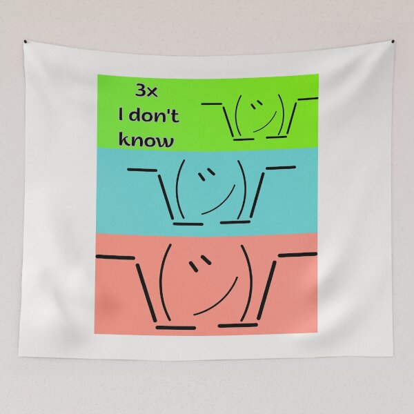 Item preview, 3 x I Don't Know -  Freedom of Choice designed and sold by Urania1.