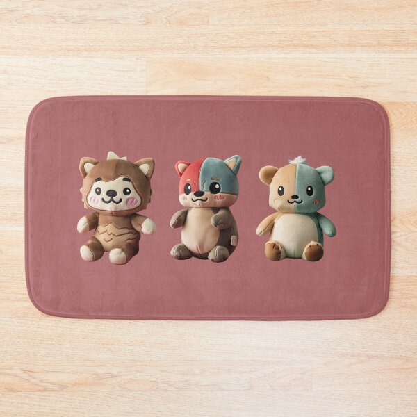 Item preview, Adorable Plush Toy Collection (sheet 1) designed and sold by RickGoulet.