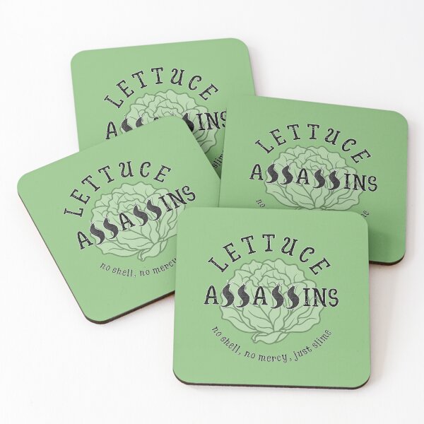 Item preview, Slugs Lettuce Assassins Gifts for Gardeners designed and sold by alczar.