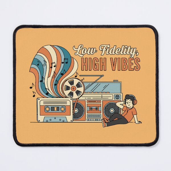 Item preview, Low Fidelity, High Vibes designed and sold by Amir Faysal.