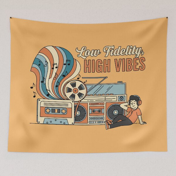 Item preview, Low Fidelity, High Vibes designed and sold by Amir Faysal.