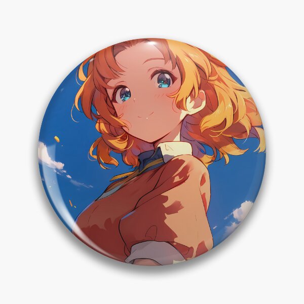 Item preview, Orange Pekoe Girls und Panzer Anime Golden Field Stroll designed and sold by earlobejerk.