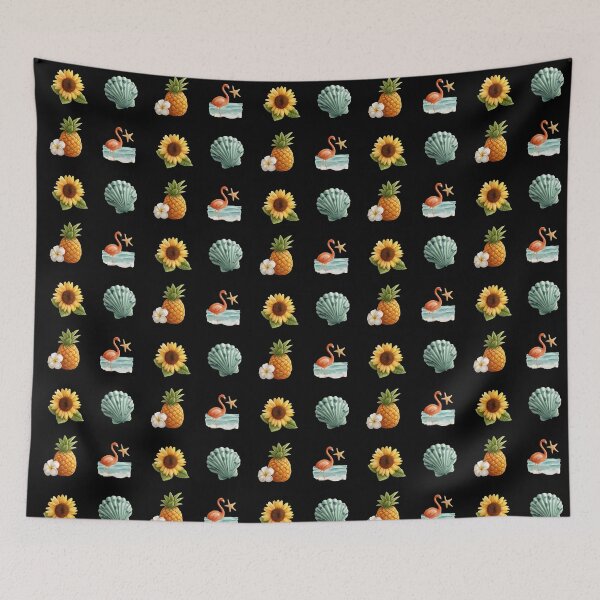 Item preview, Seashell and flowers sticker pack designed and sold by MendaciousMina.