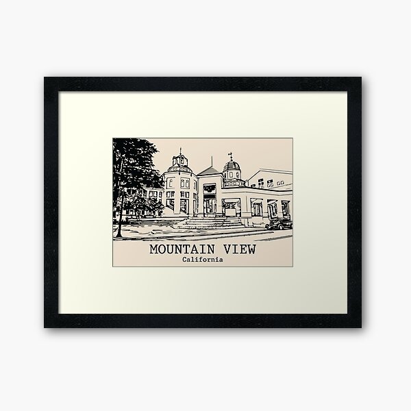 Item preview, Mountain View - California designed and sold by Lakeric.