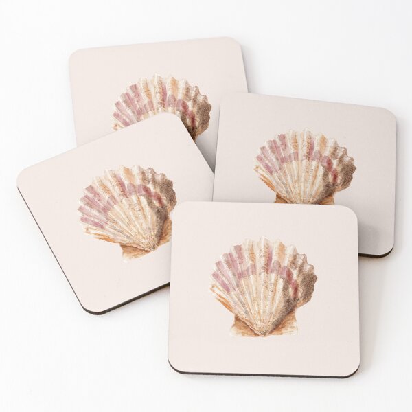 Item preview, Watercolor seashell designed and sold by MendaciousMina.