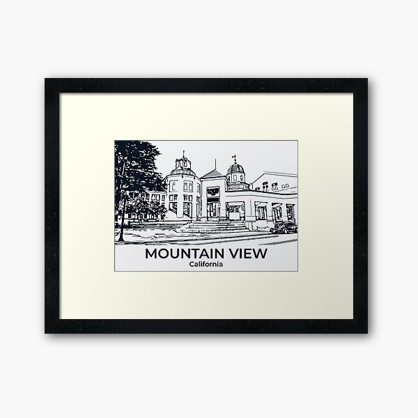 Item preview, Mountain View - California designed and sold by Lakeric.