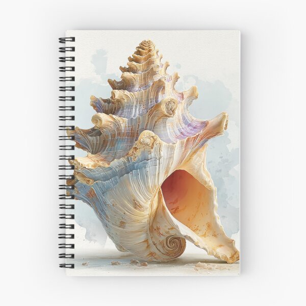 Item preview, Watercolor seashell designed and sold by MendaciousMina.