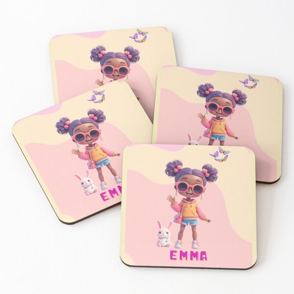 Item preview, Emma Doll Name Design – Cute Gift for Girls, School Supplies and Birthday Surprises designed and sold by daila70.