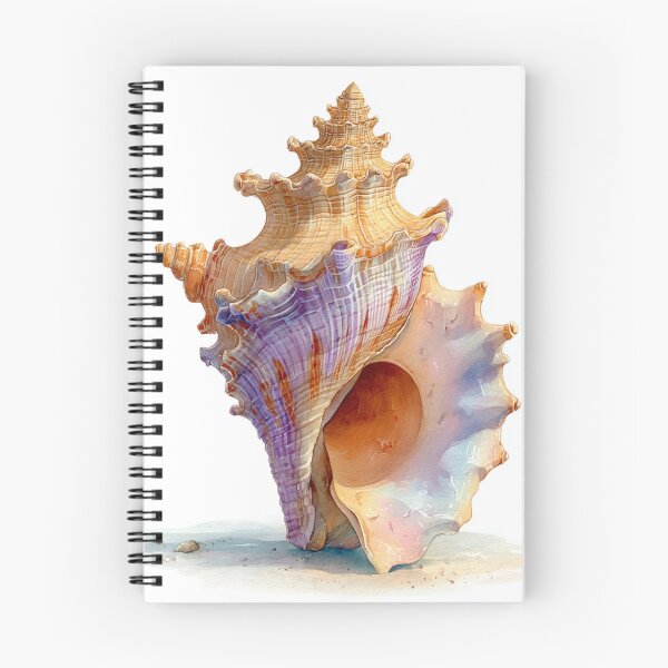 Item preview, Watercolor seashell designed and sold by MendaciousMina.