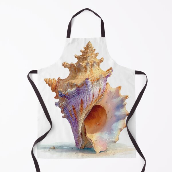 Item preview, Watercolor seashell designed and sold by MendaciousMina.
