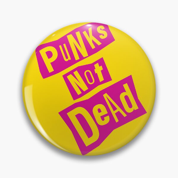 Item preview, Punks Not Dead – Bold Punk Rock Typography Statement designed and sold by Rodney's Marketplace.