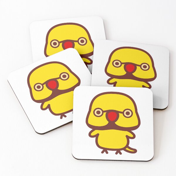 Item preview, Rose-ringed parakeet / Yellow male designed and sold by INKOYADO.
