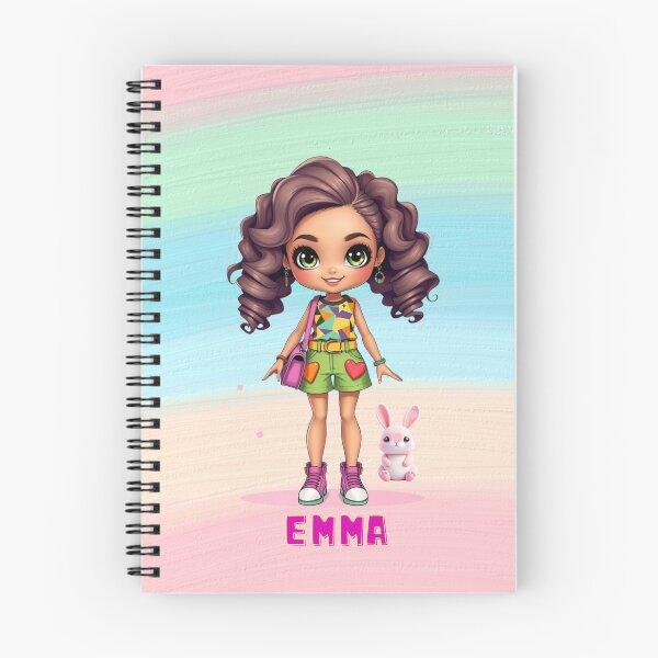 Item preview, Emma Doll Name Design – Cute Gift for Girls, School Supplies and Birthday Surprises designed and sold by daila70.
