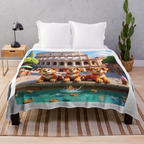 Item preview, Happy Puppies in Italy – A Heart-Melting Adventure! designed and sold by GoldPixelQueen.