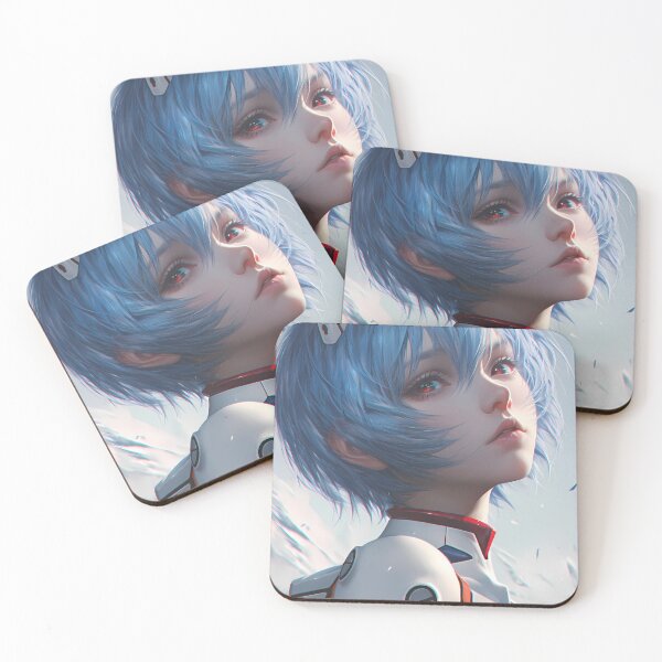 Item preview, Rei Ayanami Neon Genesis Evangelion Anime Mystical Blue Pilot designed and sold by earlobejerk.