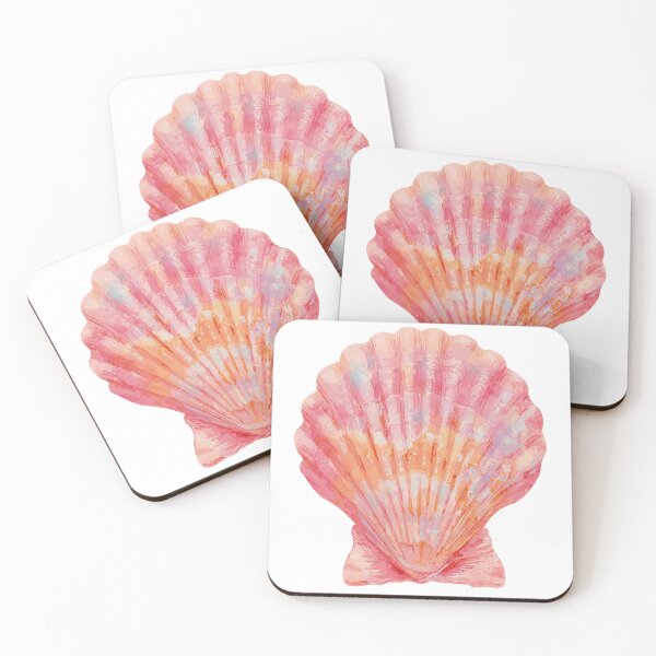 Item preview, Watercolor seashell designed and sold by MendaciousMina.