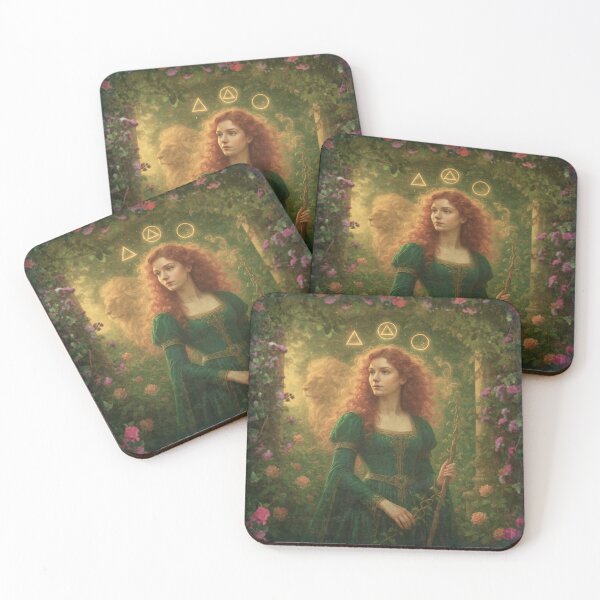 Item preview, Netzach - The Wild Garden of the Heart designed and sold by Tau Tia L Douglass.